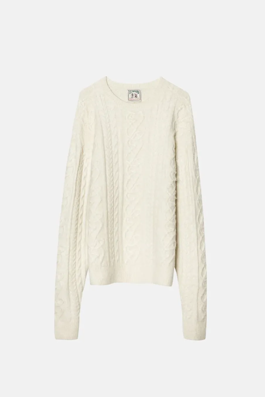 ANTIQUE CABLE KNIT SWEATER