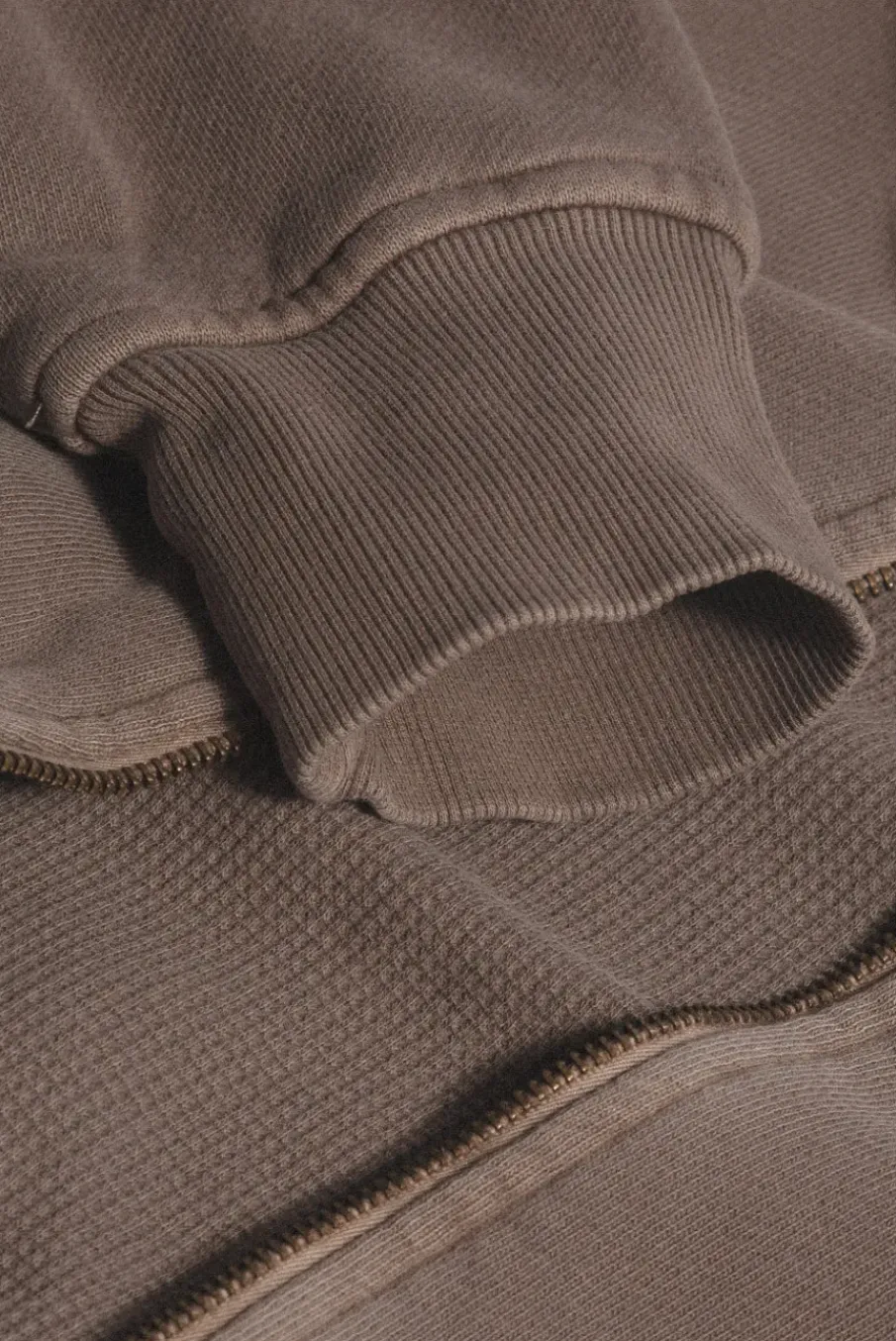 BABYDOLL CROP ZIP HOODIE