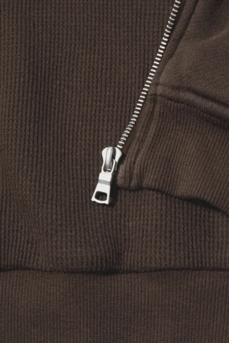 BABYDOLL CROP ZIP HOODIE