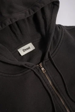 BABYDOLL CROP ZIP HOODIE