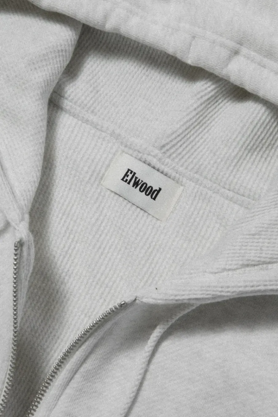 BABYDOLL CROP ZIP HOODIE