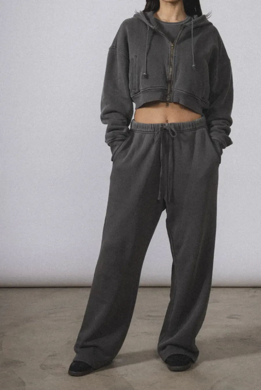BABYDOLL CROP ZIP HOODIE 3 PACK