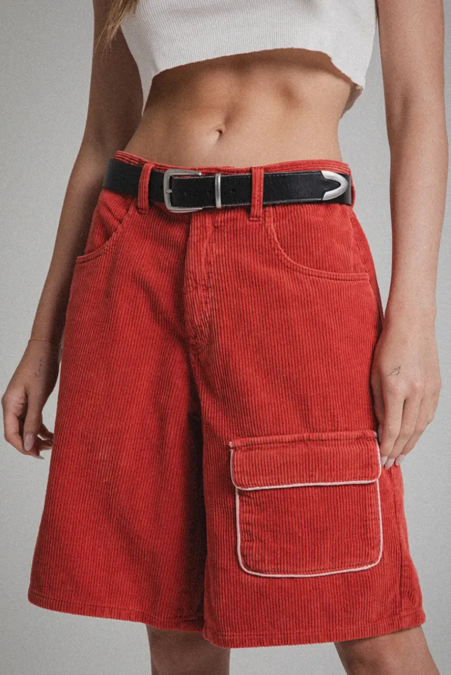 BAGGY CORDUROY SHORT