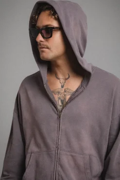 BEACHWOOD CROP HOODIE