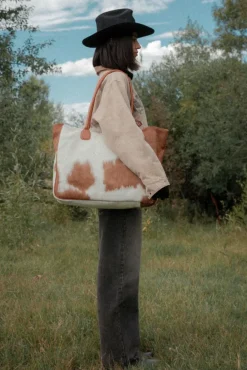 COW HIDE BAG