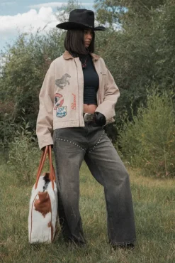 DENIM CHAPS PANT