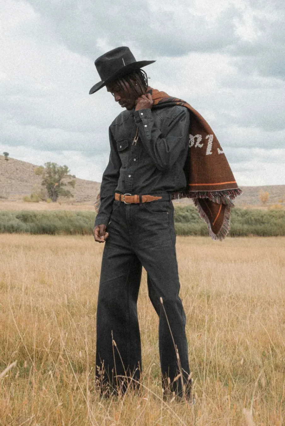 FLARE COWBOY DENIM PANT