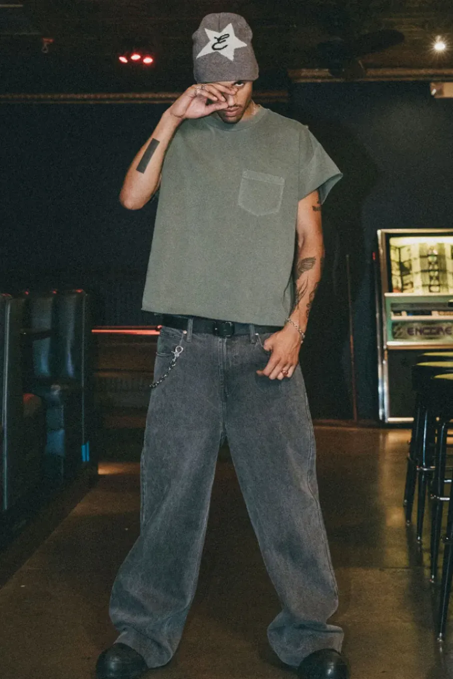FLARE DENIM PANT