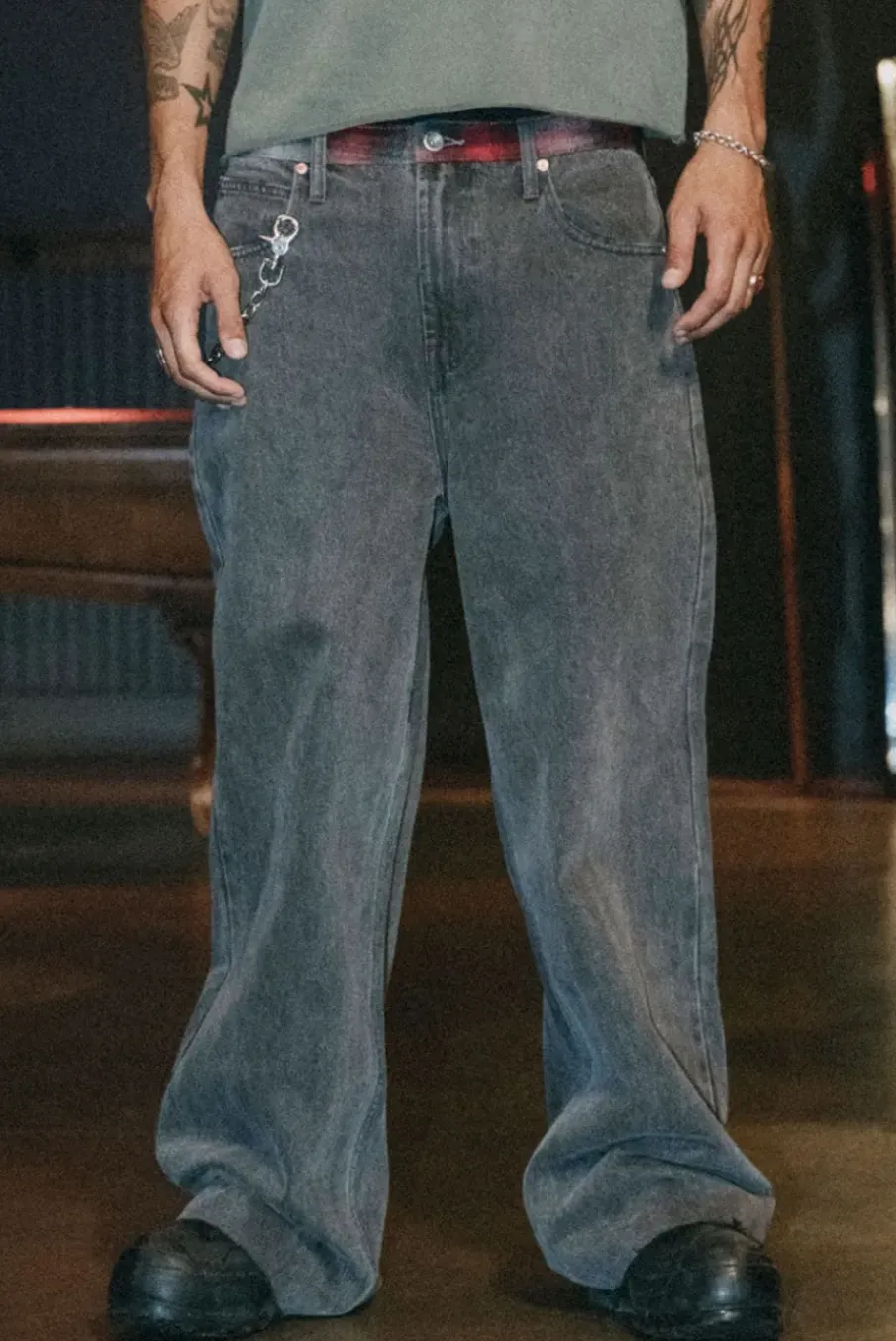 FLARE DENIM PANT
