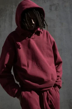 HEAVYWEIGHT POLO CREWNECK