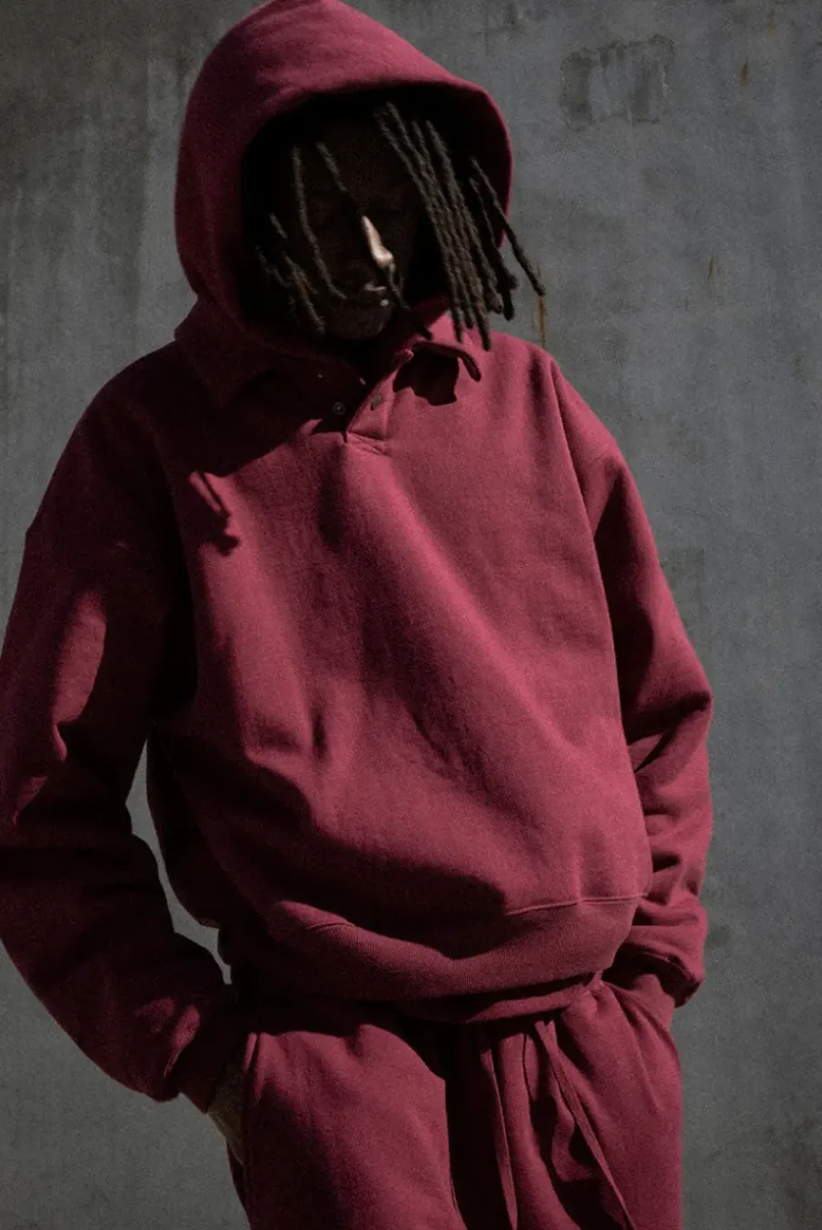 HEAVYWEIGHT POLO CREWNECK
