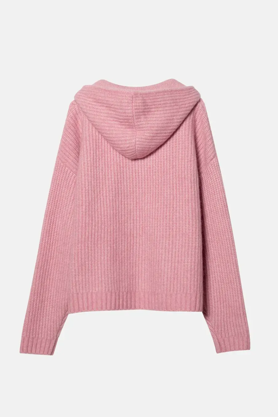MOHAIR BLEND ZIP HOODIE