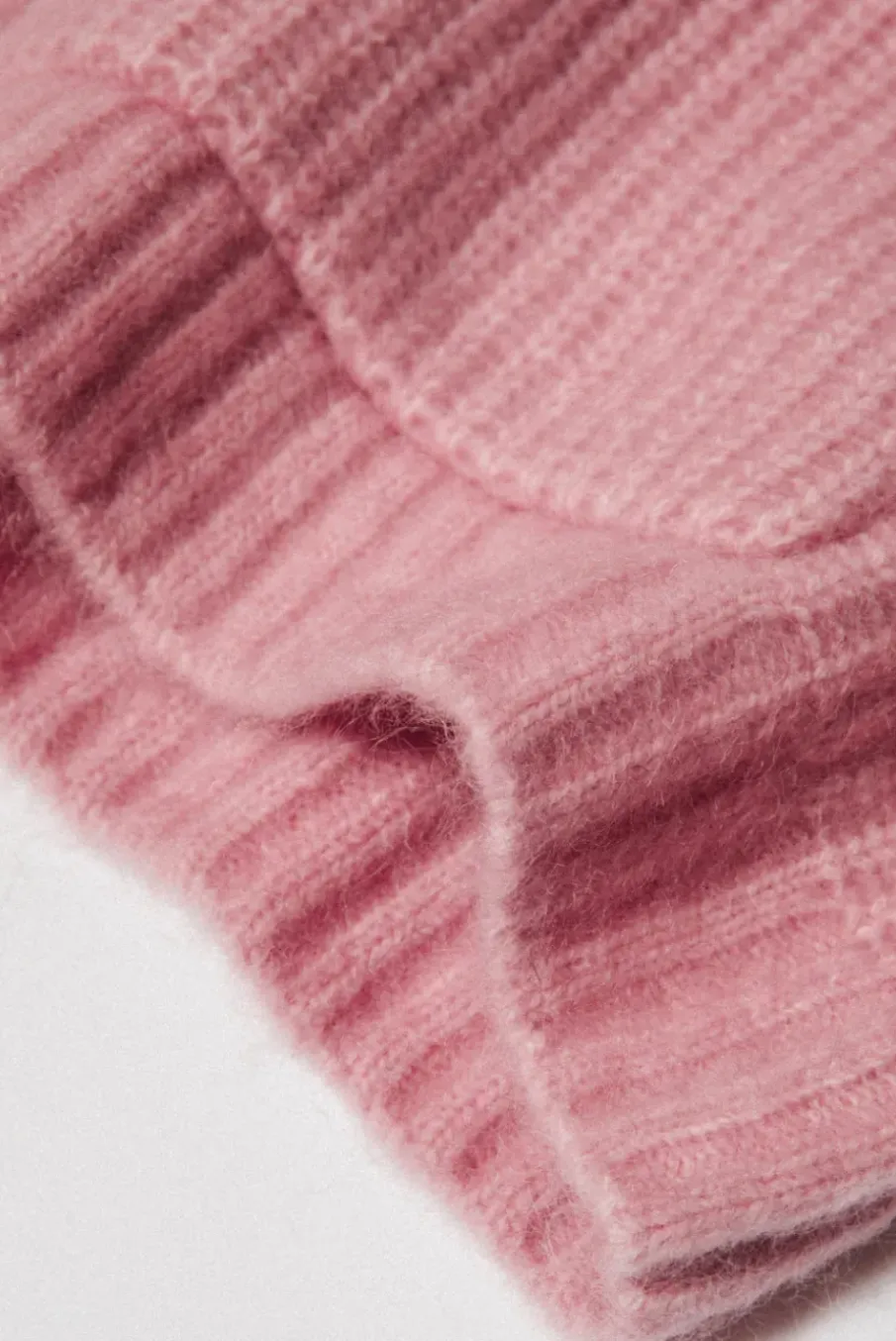 MOHAIR BLEND ZIP HOODIE