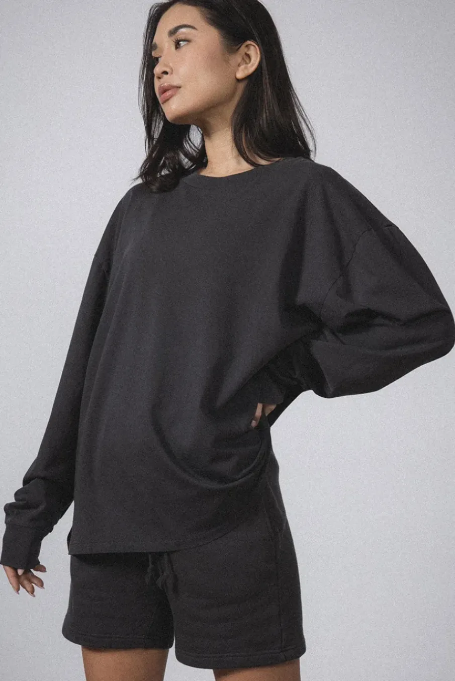 OVERSIZED CORE LS TEE