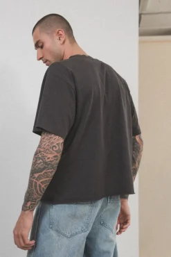 OVERSIZED CROP CORE TEE