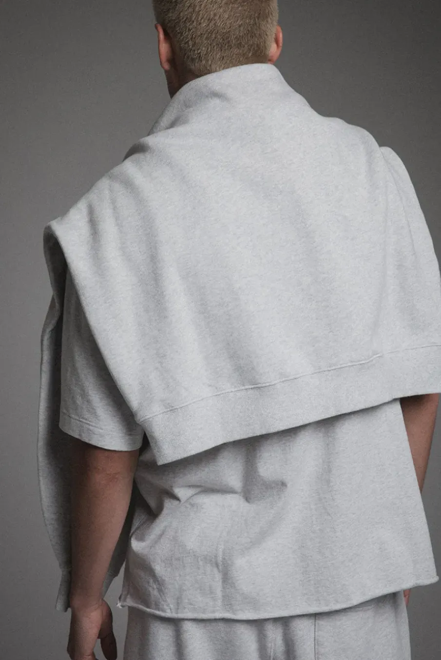 OVERSIZED CROP CORE TEE
