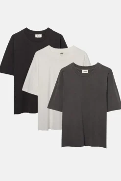 OVERSIZED CROP CORE TEE 3 PACK
