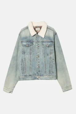 SHERPA DENIM JACKET