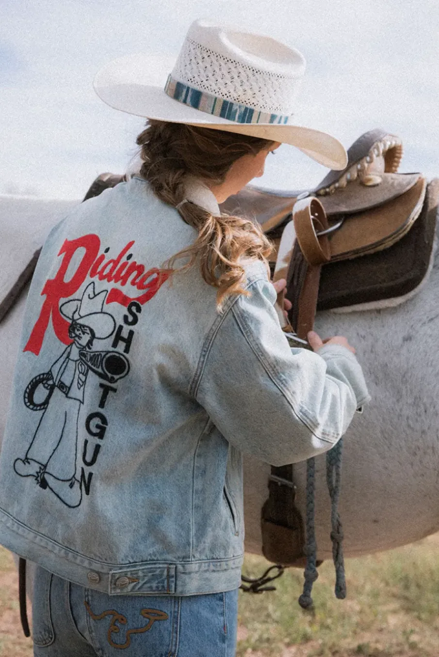 SHERPA DENIM JACKET