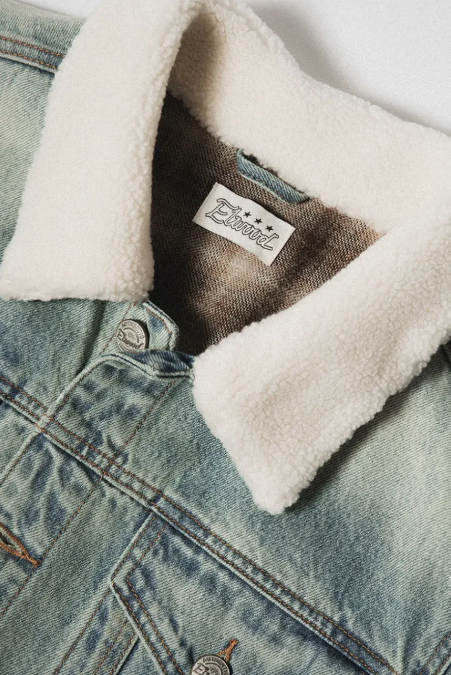 SHERPA DENIM JACKET