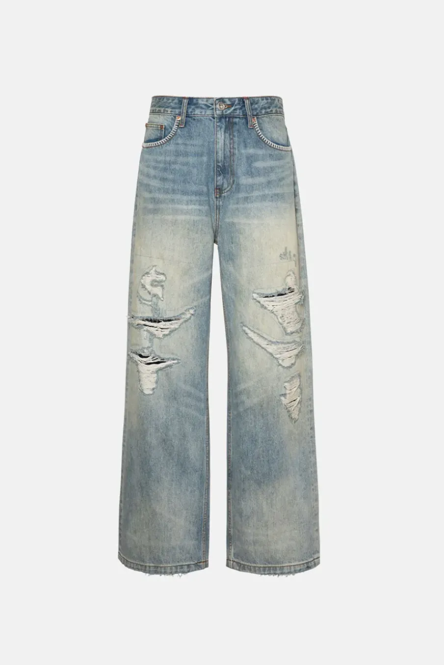 STITCHED POCKET PANT