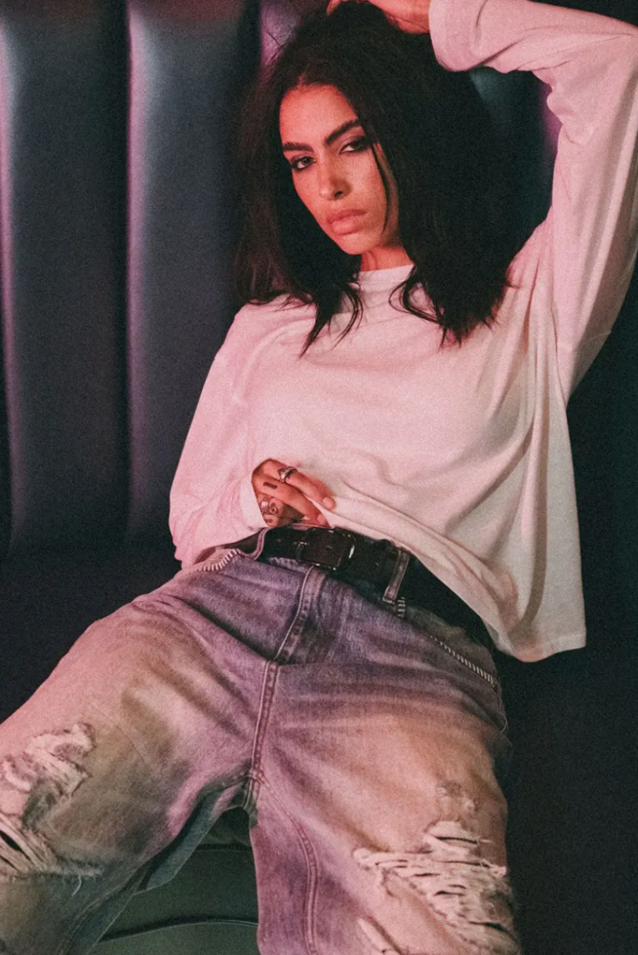 STITCHED POCKET PANT