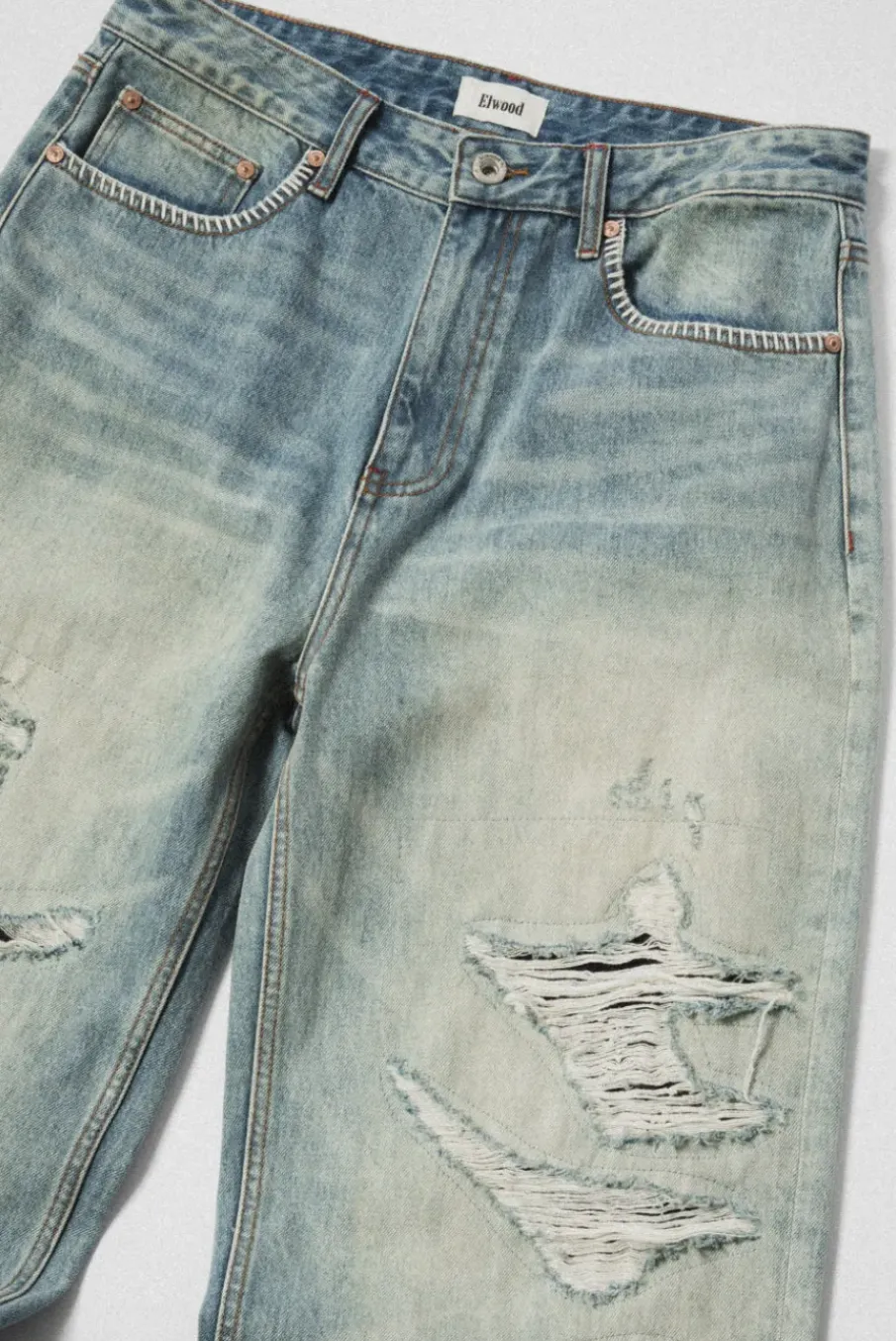 STITCHED POCKET PANT