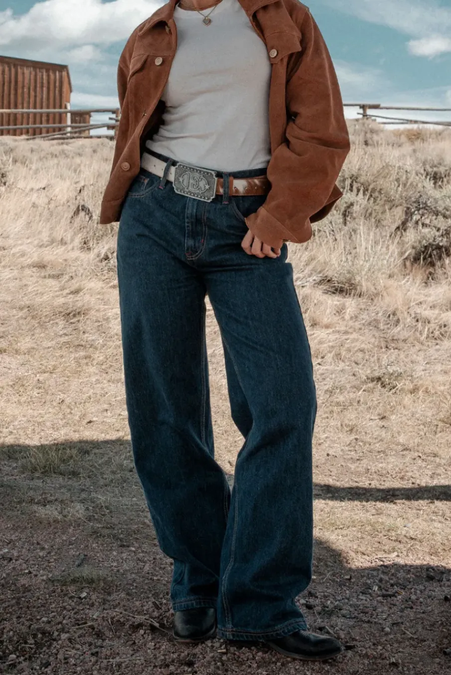 STRAIGHT LEG DENIM PANT