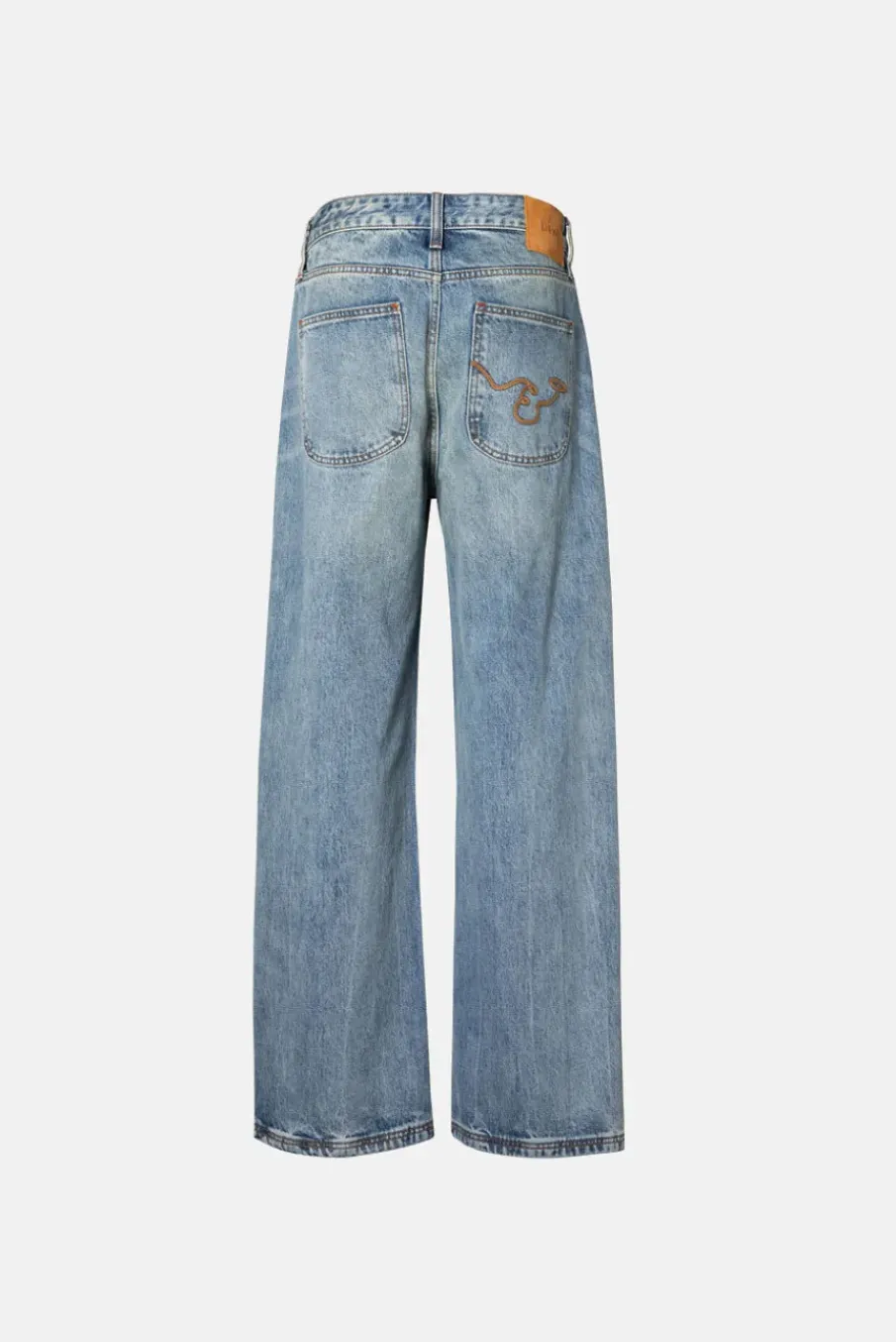 STRAIGHT LEG DENIM PANT