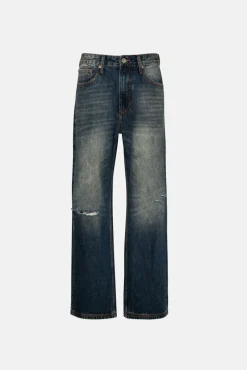 STRAIGHT LEG DENIM PANT