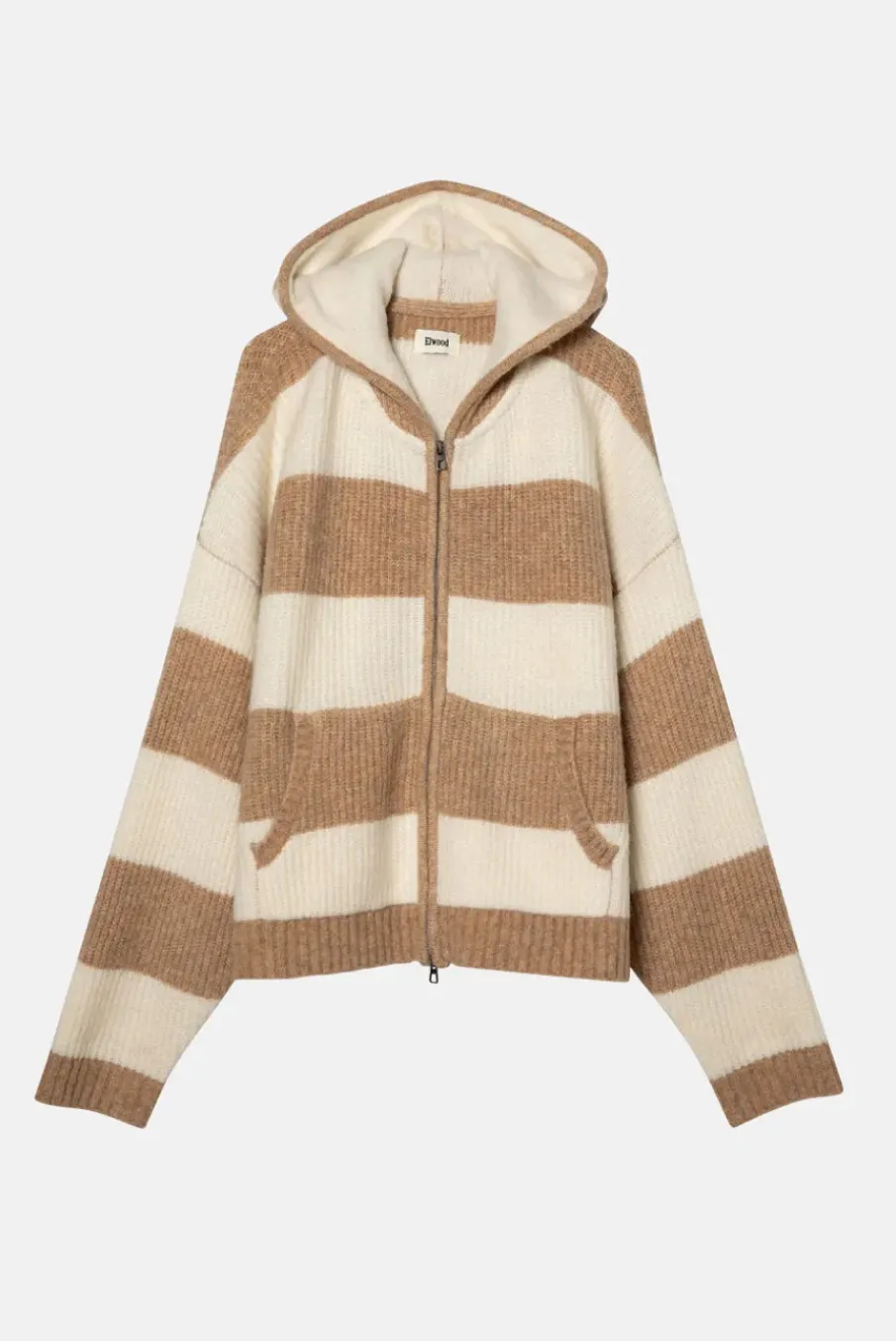 STRIPE SWEATER HOODIE