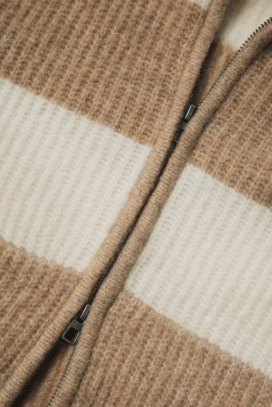 STRIPE SWEATER HOODIE