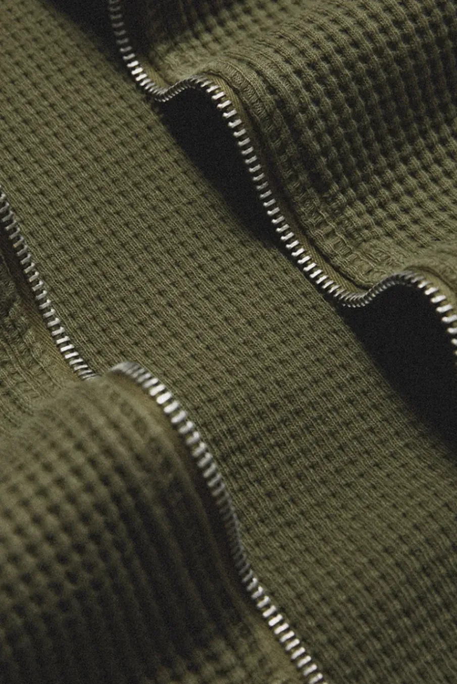 THERMAL ZIP HOODIE
