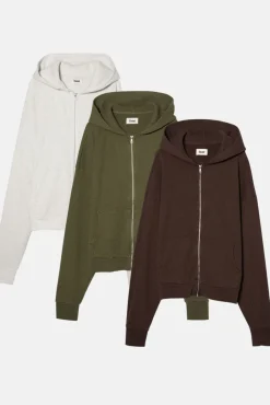 THERMAL ZIP HOODIE 3 PACK