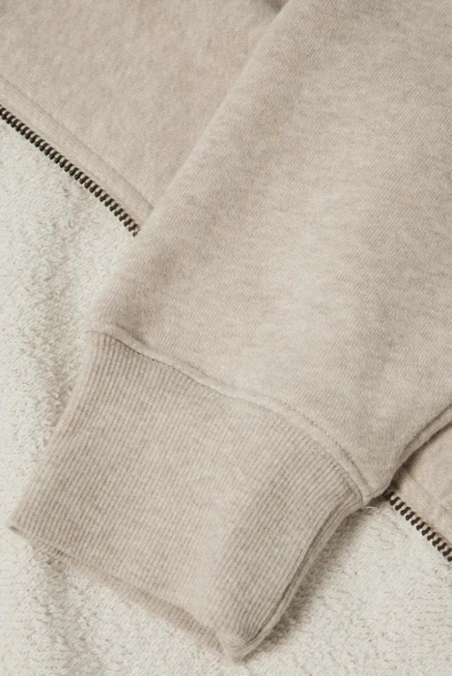 UNLINED ZIP HOODIE