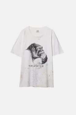 VINTAGE 90' APE TEE - L