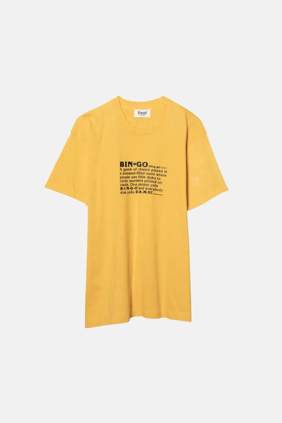 VINTAGE BINGO TEE - S