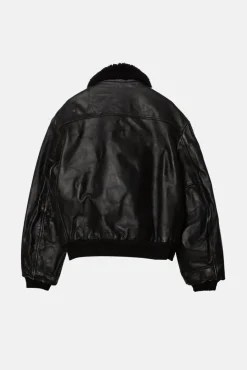 VINTAGE LEATHER JACKET - M