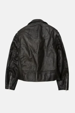VINTAGE LEATHER JACKET - S