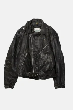 VINTAGE LEATHER JACKET - S/M