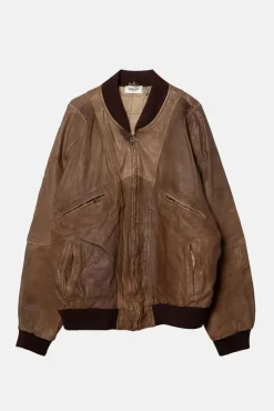 VINTAGE LEATHER JACKET - XL