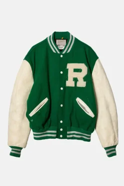 VINTAGE LETTERMAN JACKET - M