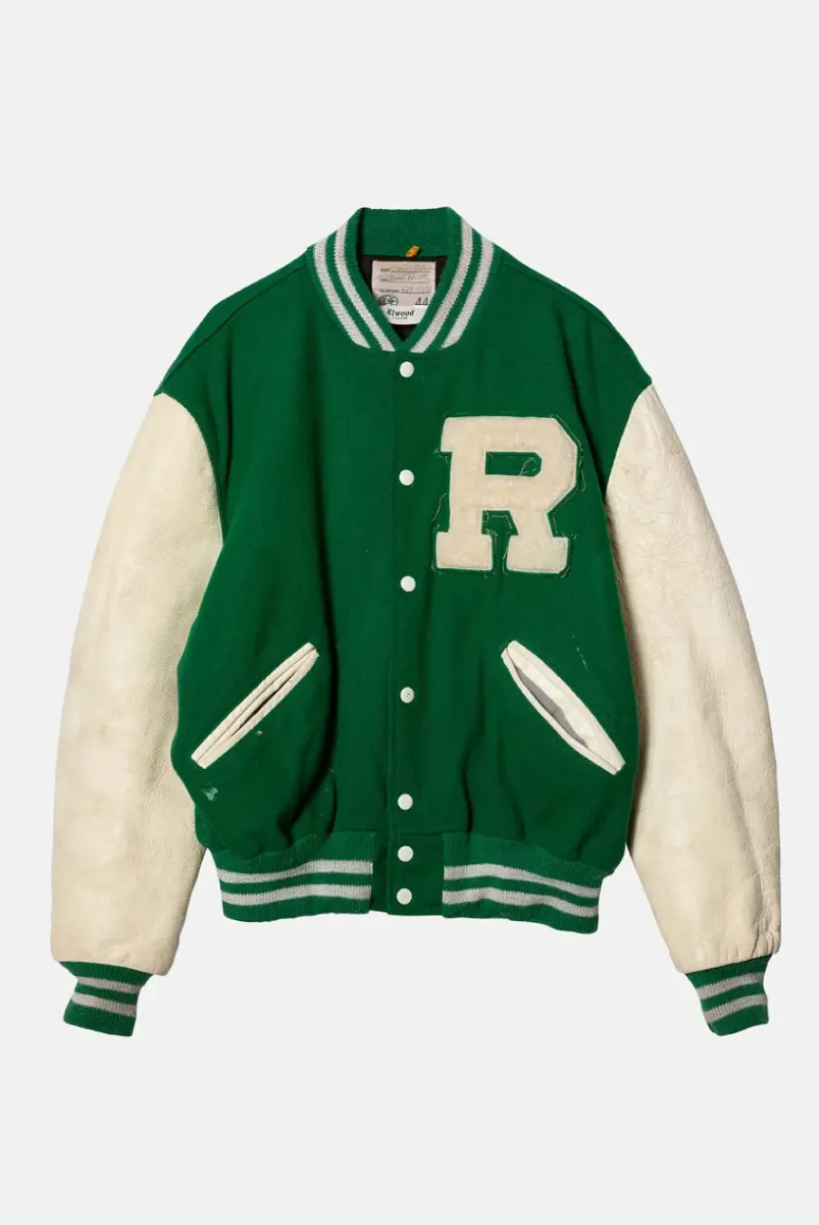 VINTAGE LETTERMAN JACKET - M