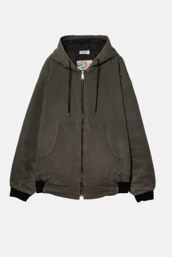 VINTAGE WORK ZIP-UP - L