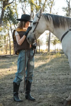 WESTERN PUFFER VEST